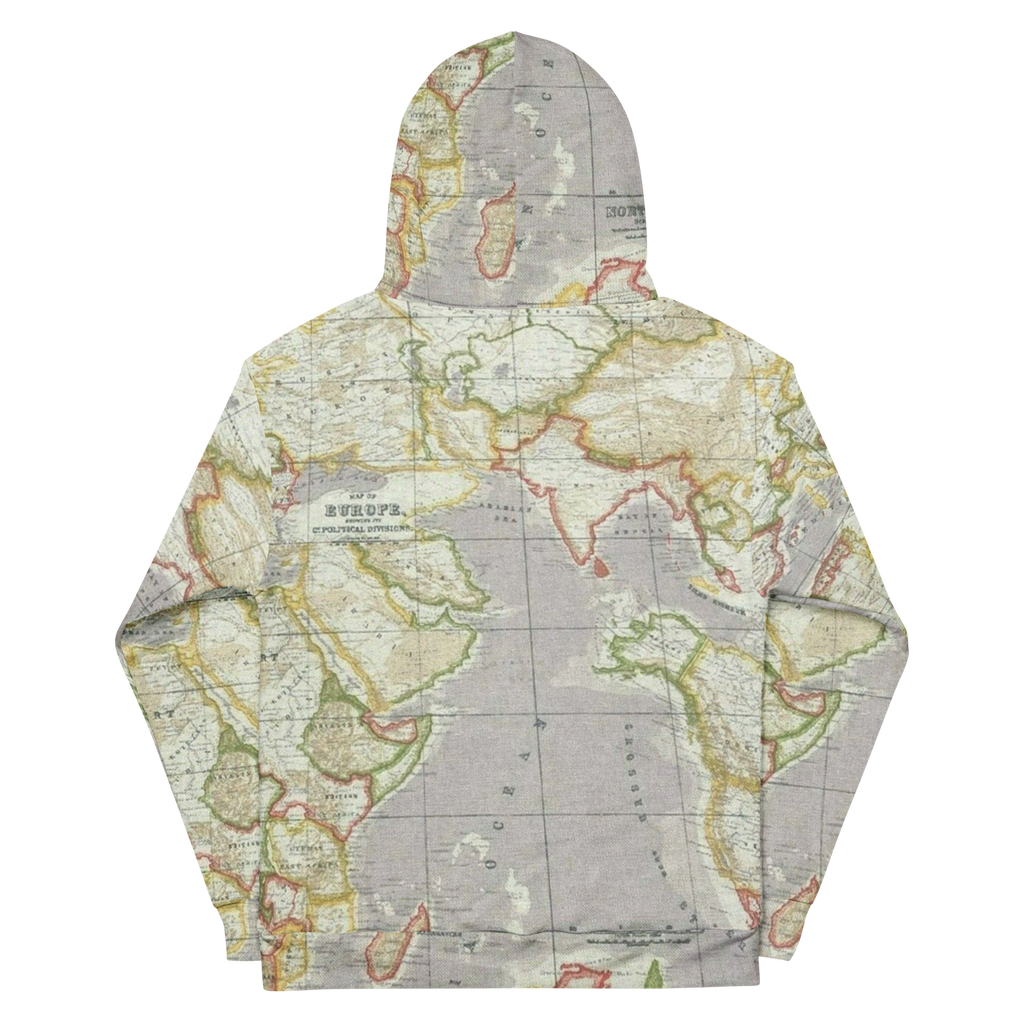 Green Map Hoodie