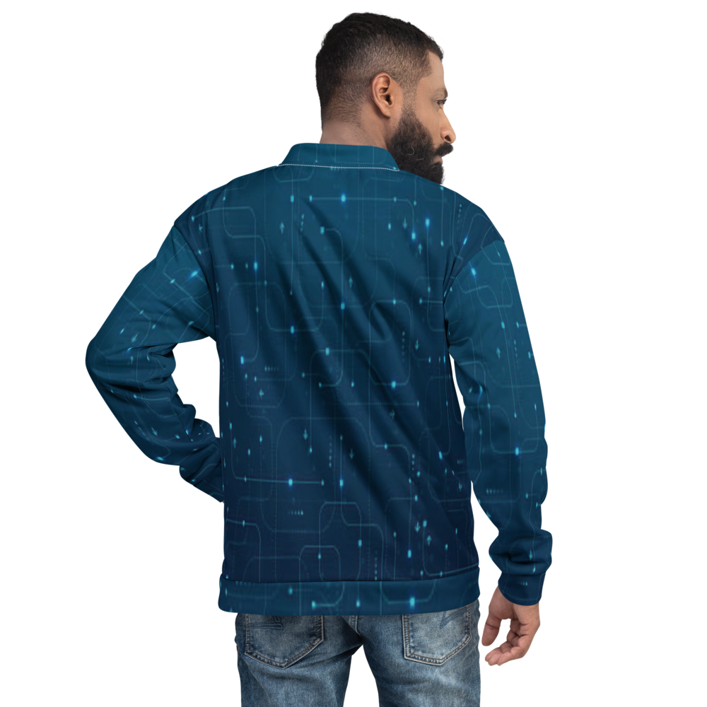 Digital Nexus Bomber Jacket