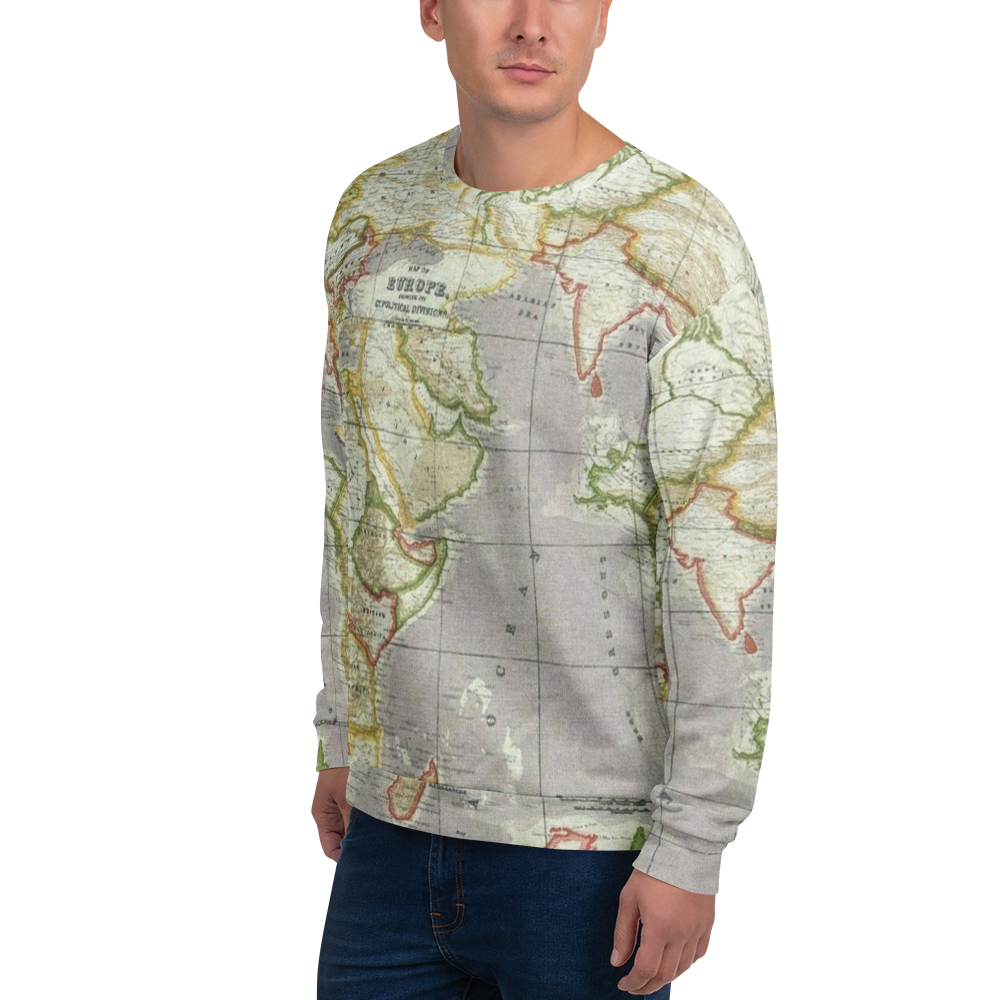 Green Map Sweatshirt