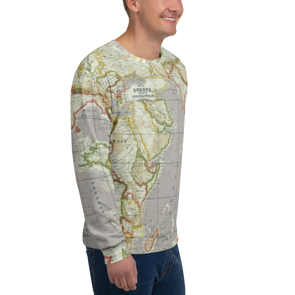 Green Map Sweatshirt