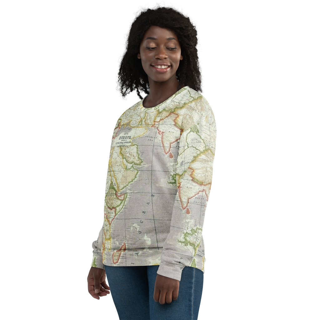 Green Map Sweatshirt