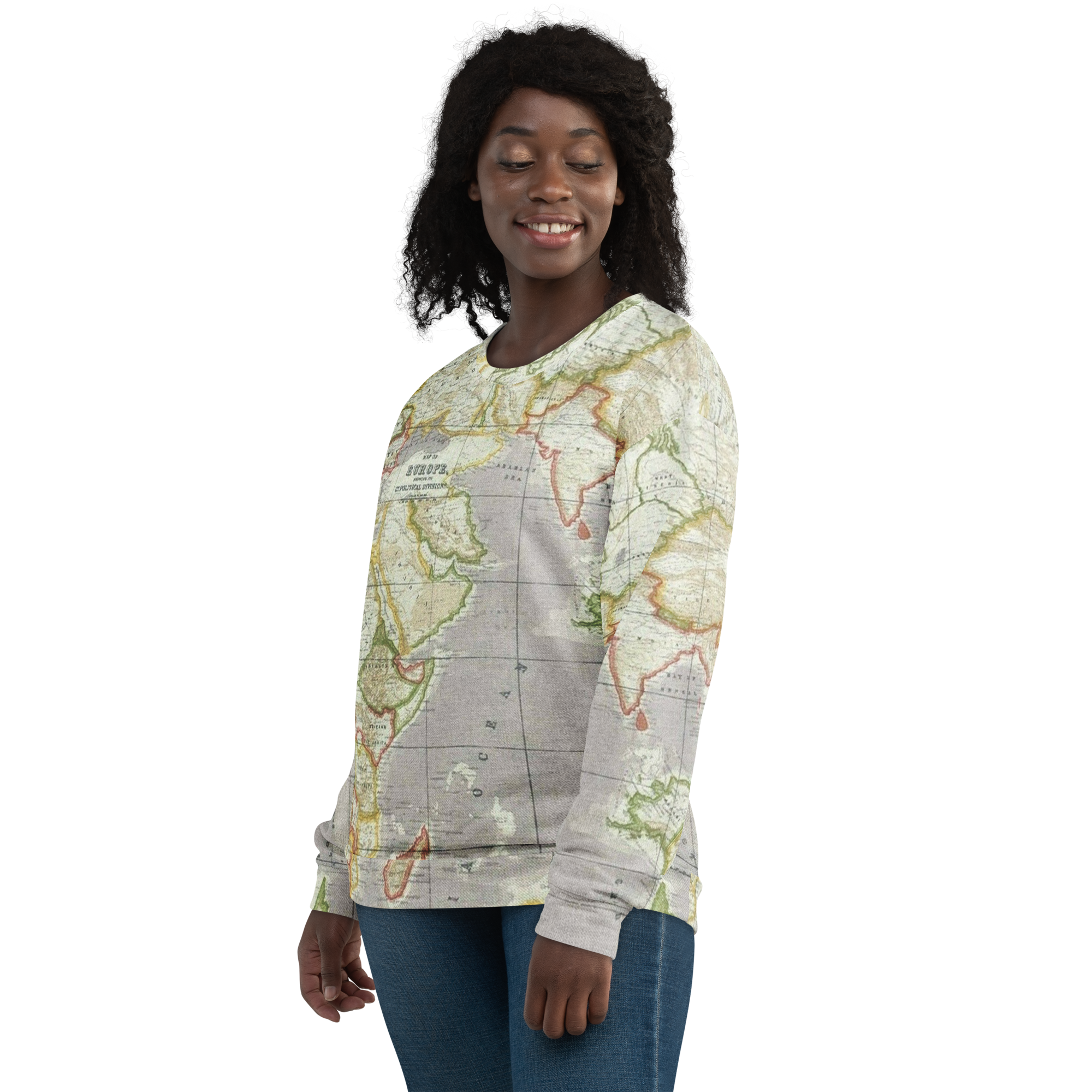 Green Map Sweatshirt
