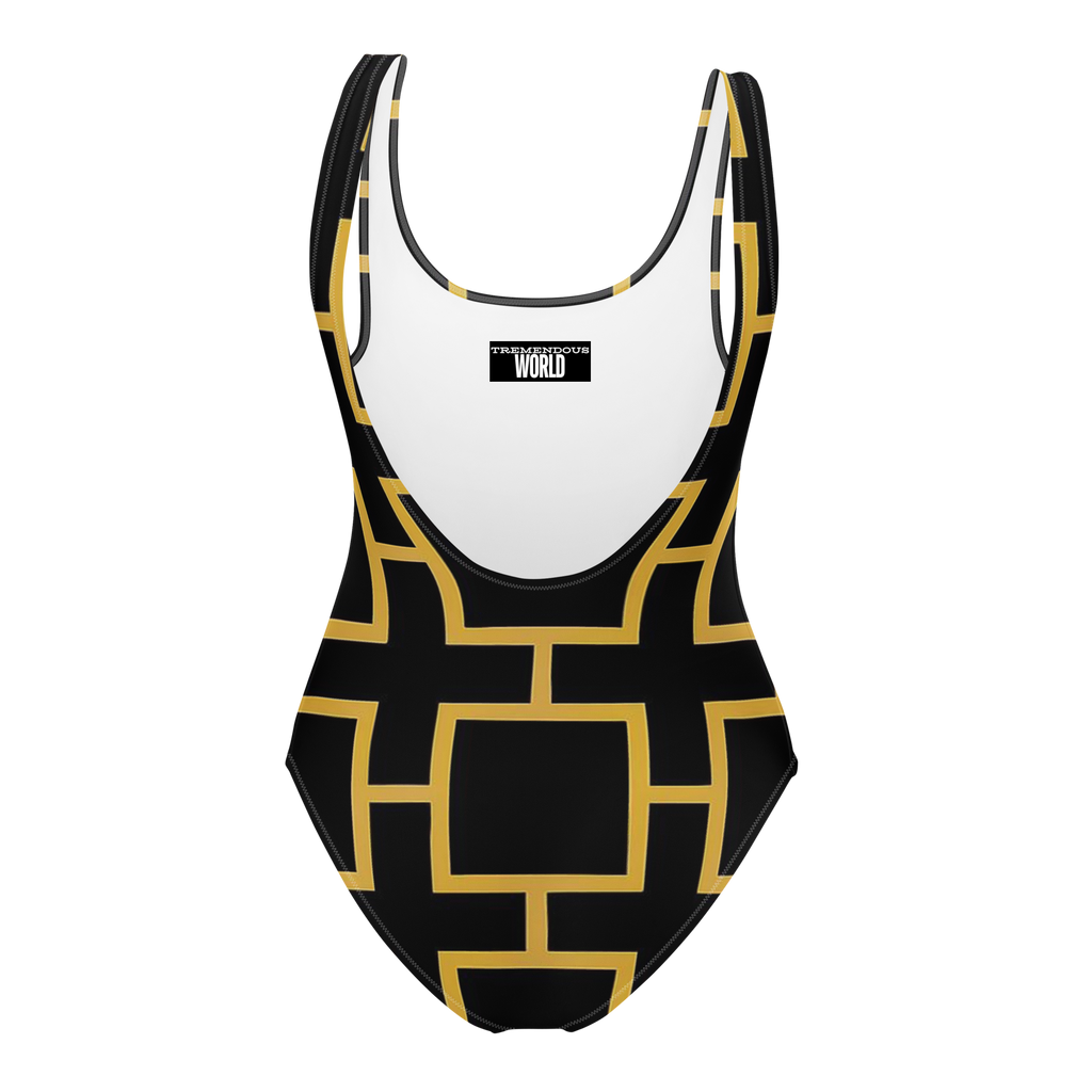 Symmetrical Harmony One-Piece Swimsuit