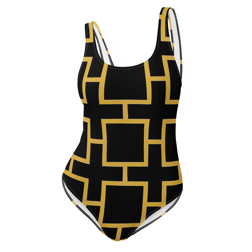 Symmetrical Harmony One-Piece Swimsuit