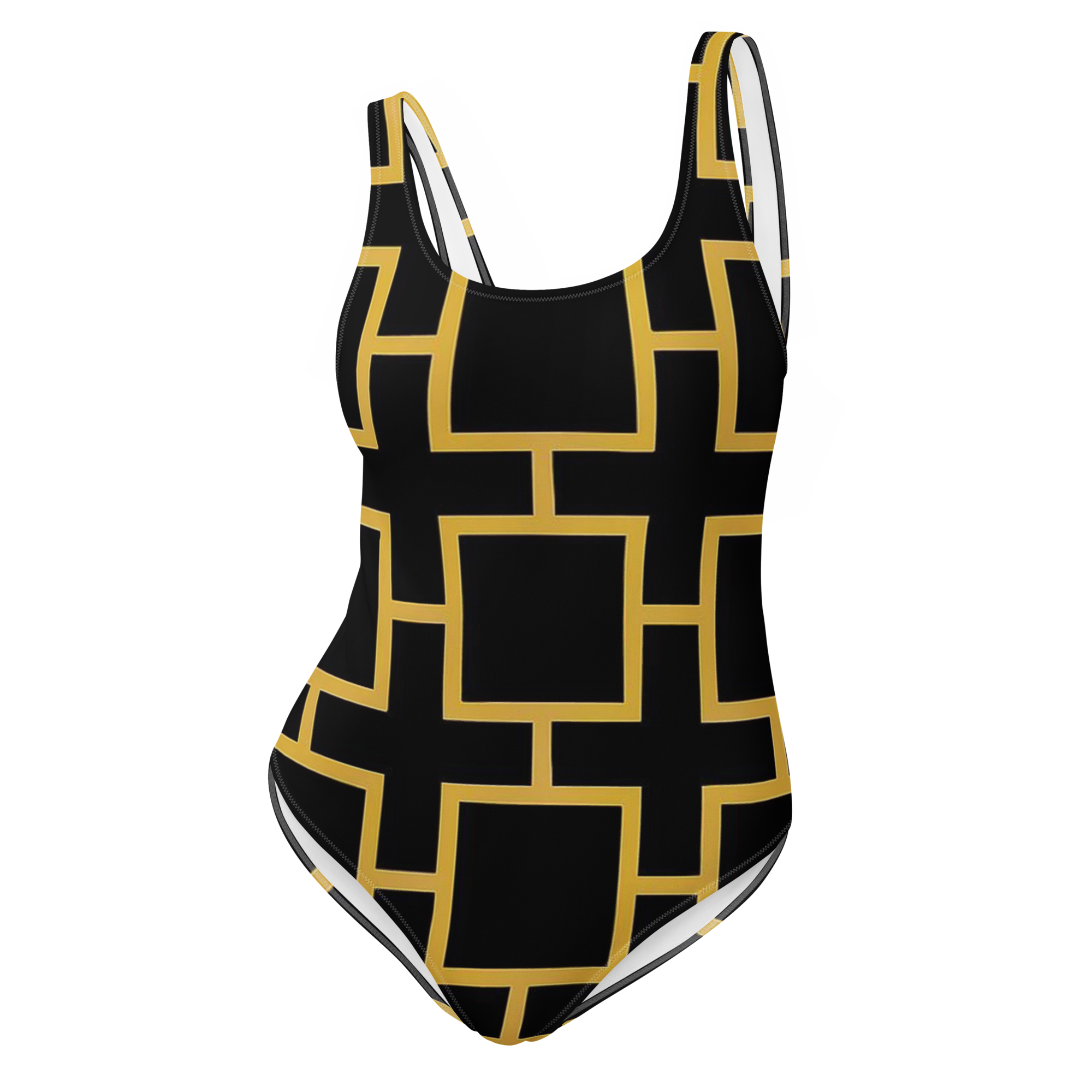 Symmetrical Harmony One-Piece Swimsuit