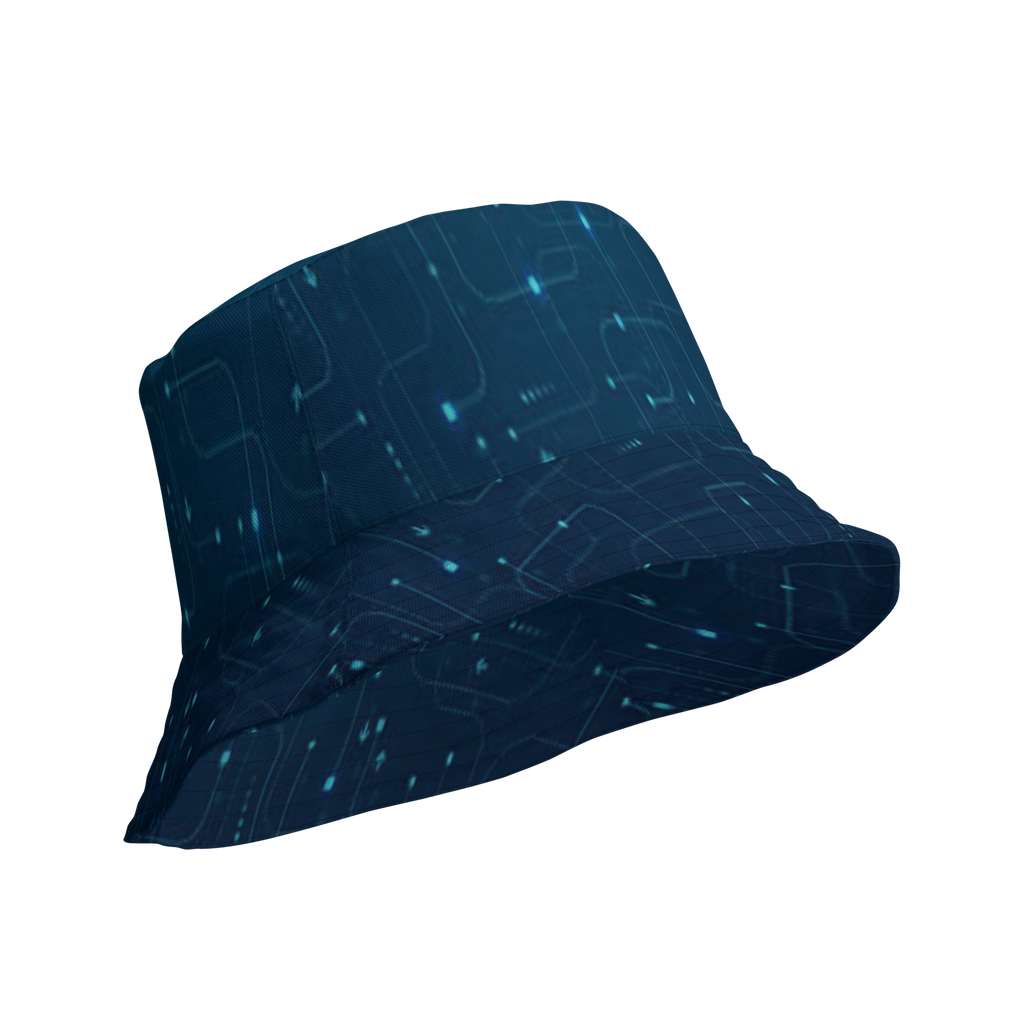 Digital Nexus Reversible Bucket Hat