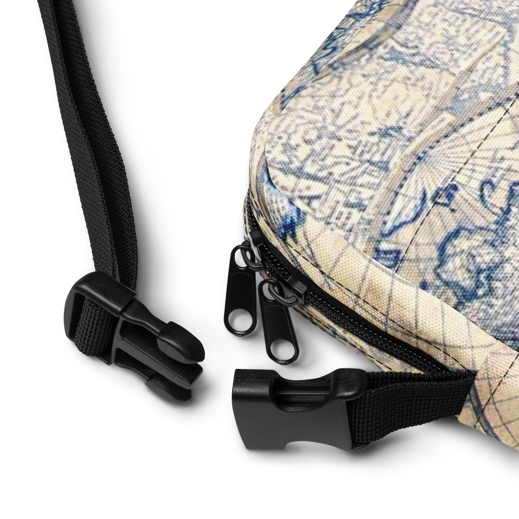 Sand Map Utility Crossbody Bag