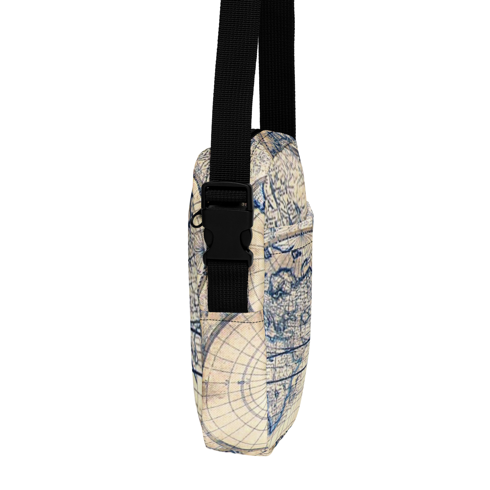 Sand Map Utility Crossbody Bag