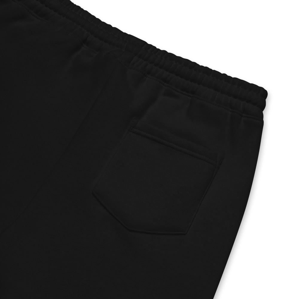 Tremendous World Core Collection Embroidered Text Men's fleece shorts