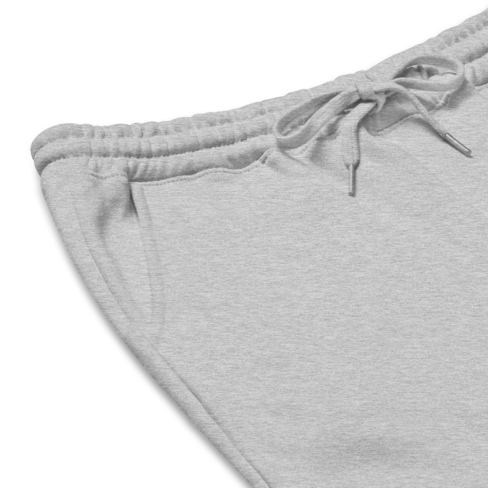 Tremendous World Core Collection Embroidered Text Men's fleece shorts