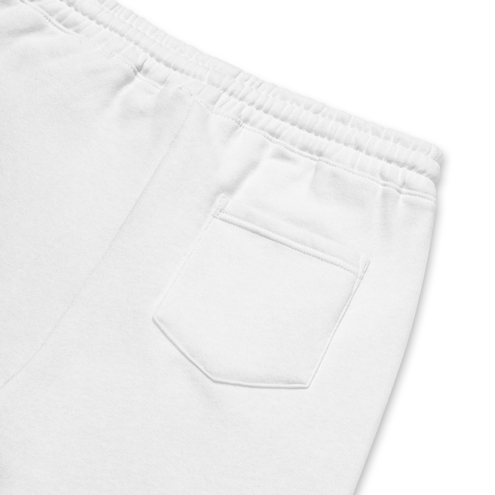 Tremendous World Core Collection Embroidered Text Men's fleece shorts