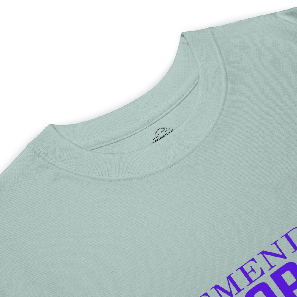 Core Collection Purple Text Premium Heavyweight Tee