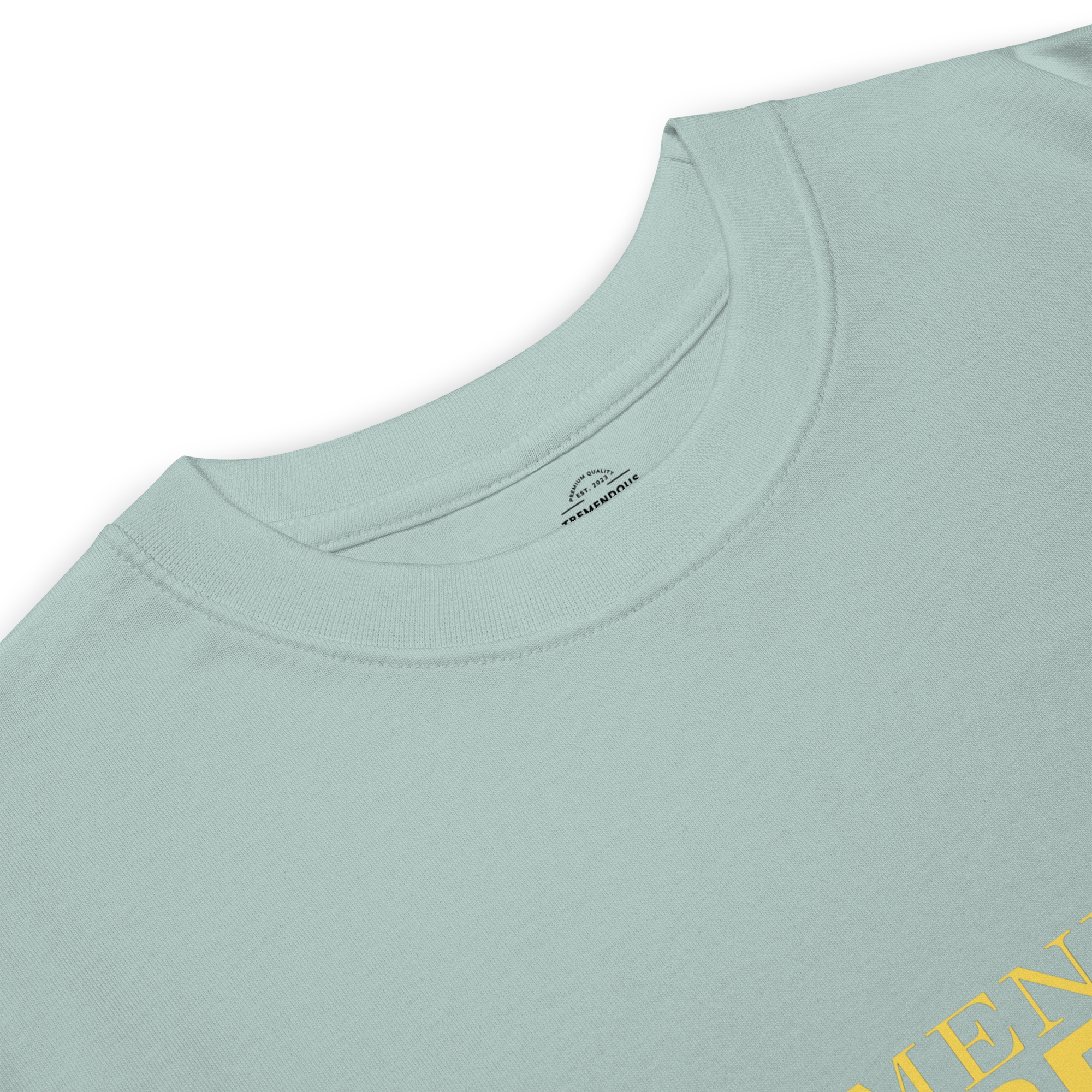 Core Collection Gold Text Premium Heavyweight Tee