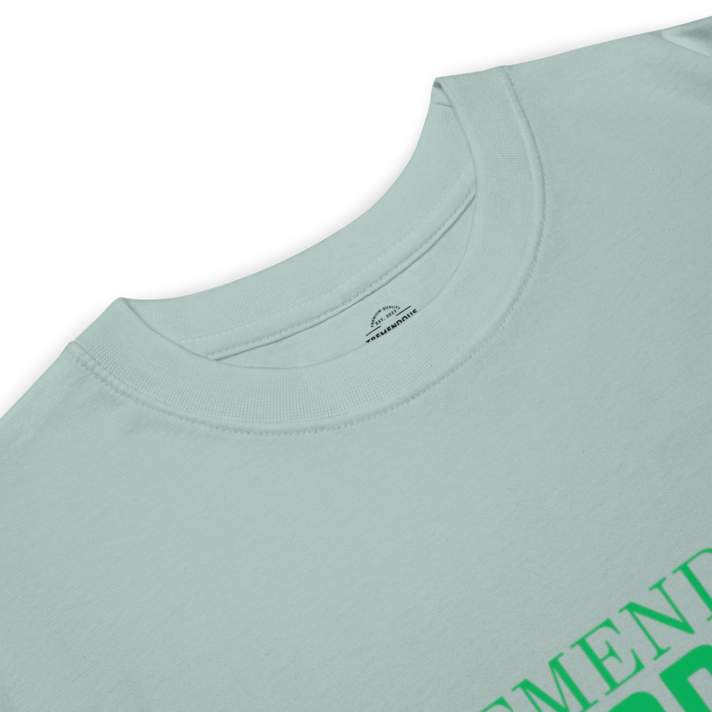 Core Collection Green Text Premium Heavyweight Tee