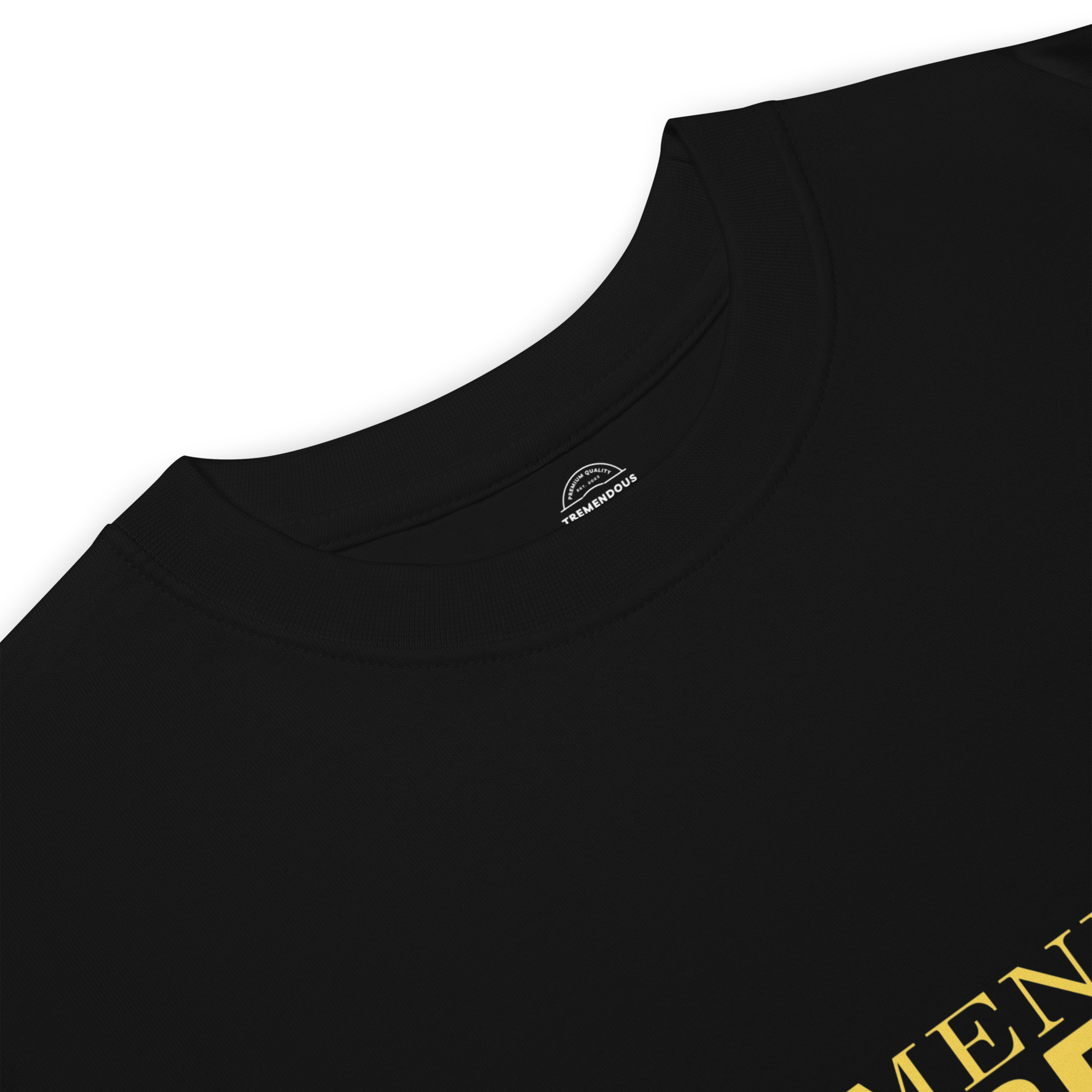 Core Collection Gold Text Premium Heavyweight Tee