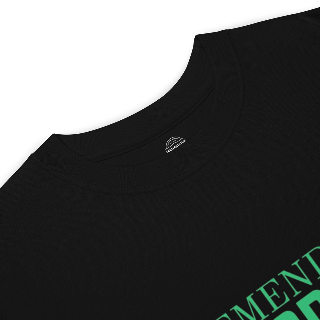 Core Collection Green Text Premium Heavyweight Tee