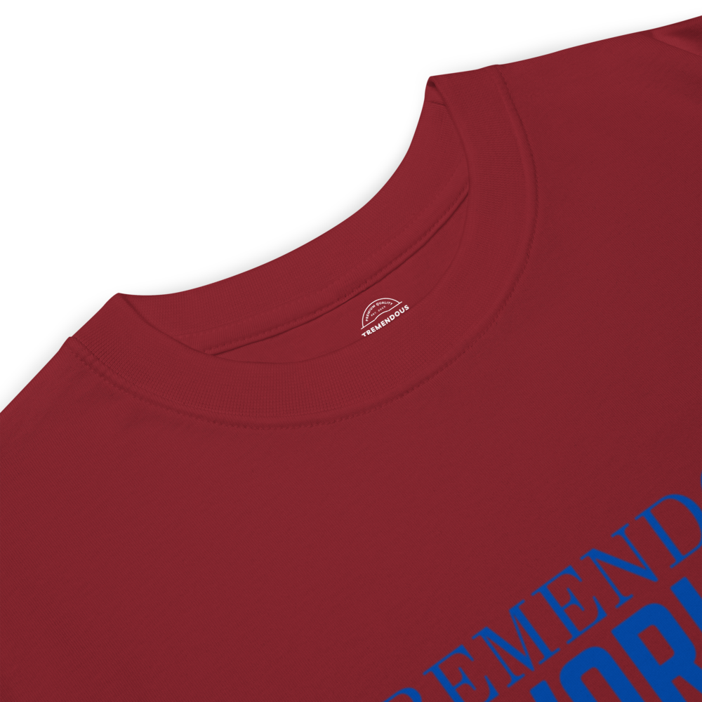 Core Collection Blue Text Premium Heavyweight Tee