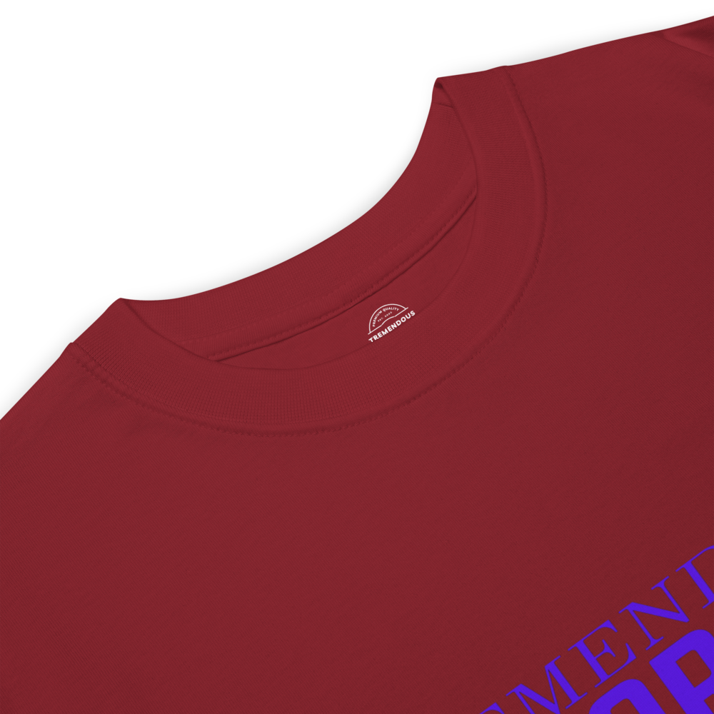 Core Collection Purple Text Premium Heavyweight Tee