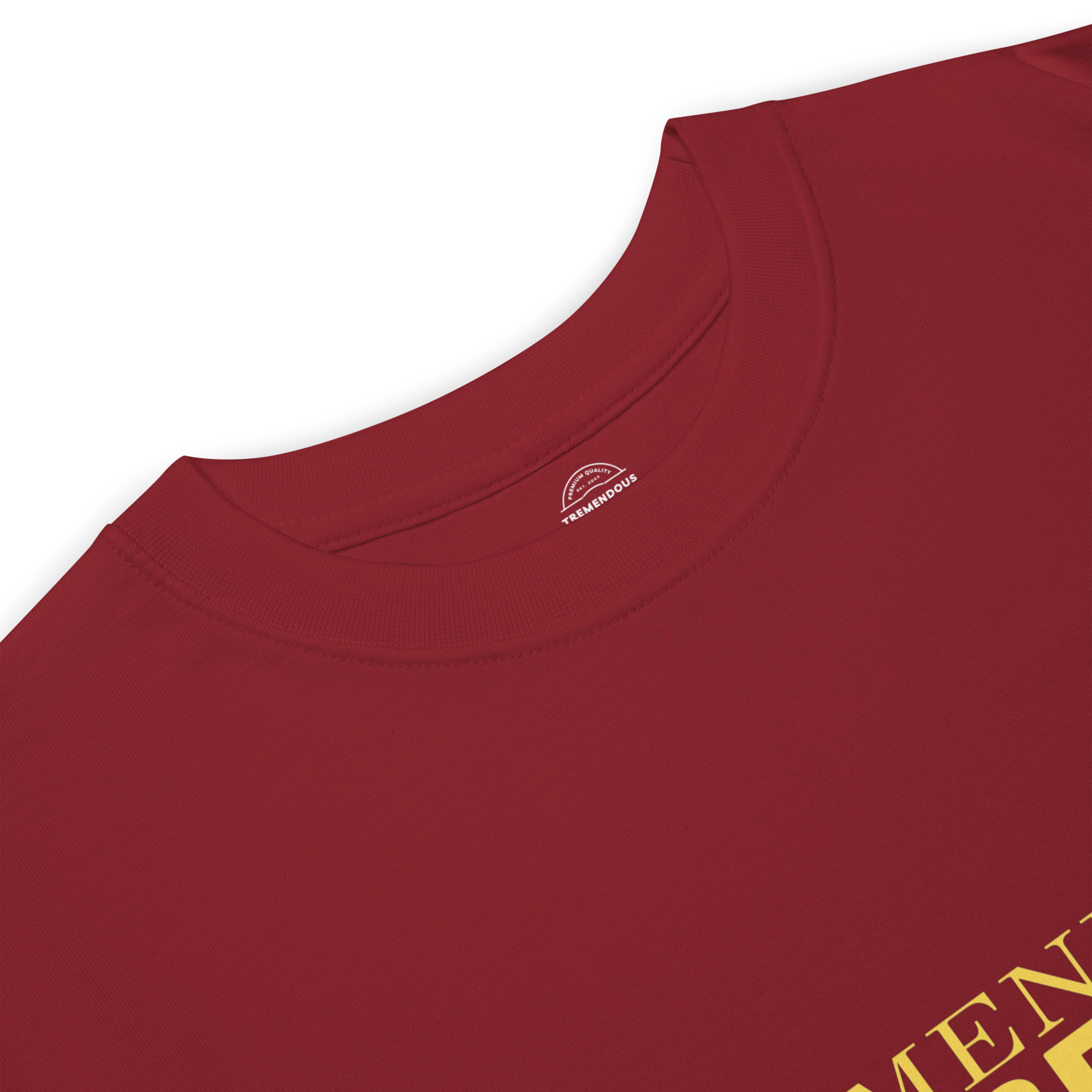 Core Collection Gold Text Premium Heavyweight Tee