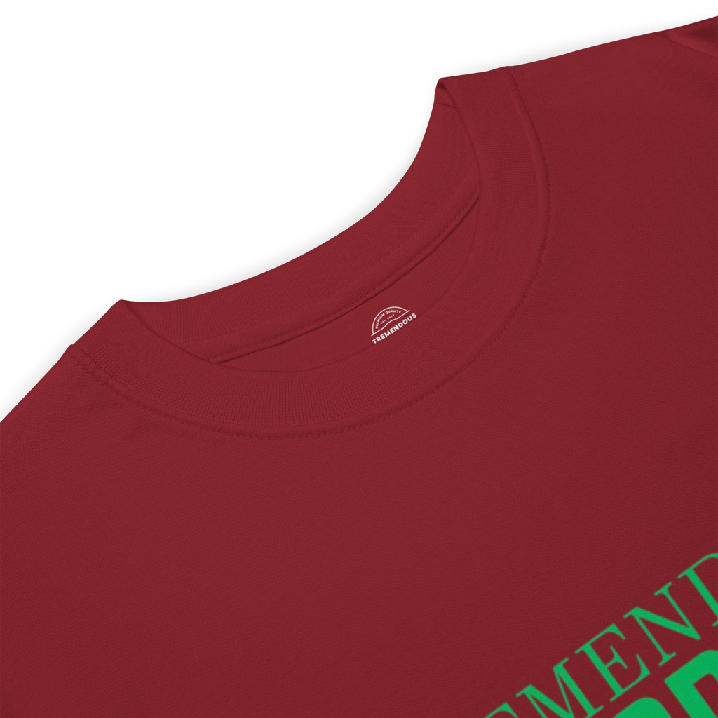 Core Collection Green Text Premium Heavyweight Tee