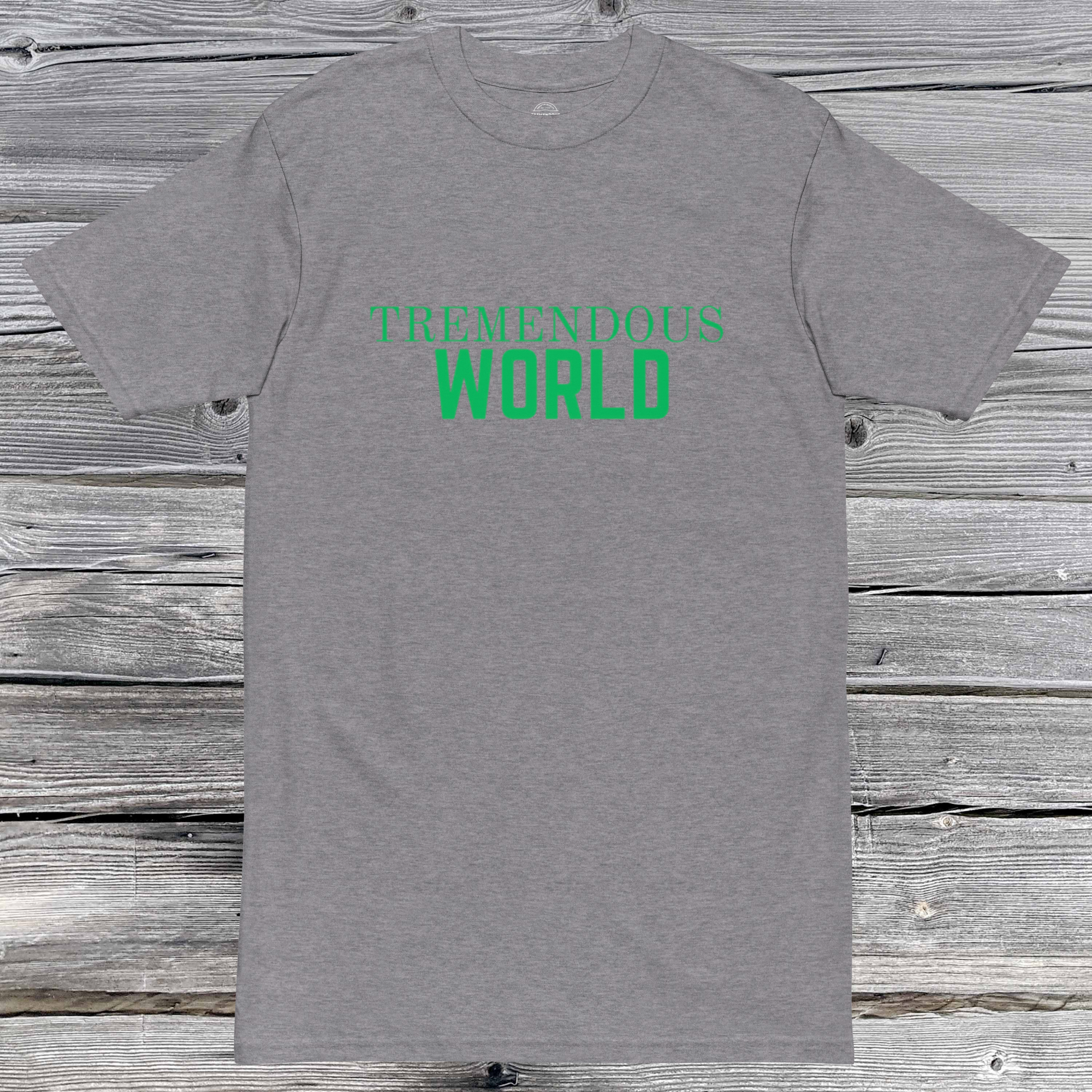 Core Collection Green Text Premium Heavyweight Tee