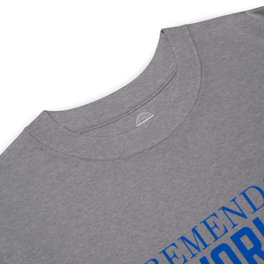 Core Collection Blue Text Premium Heavyweight Tee