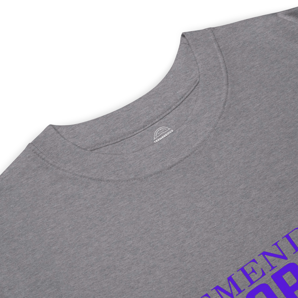 Core Collection Purple Text Premium Heavyweight Tee