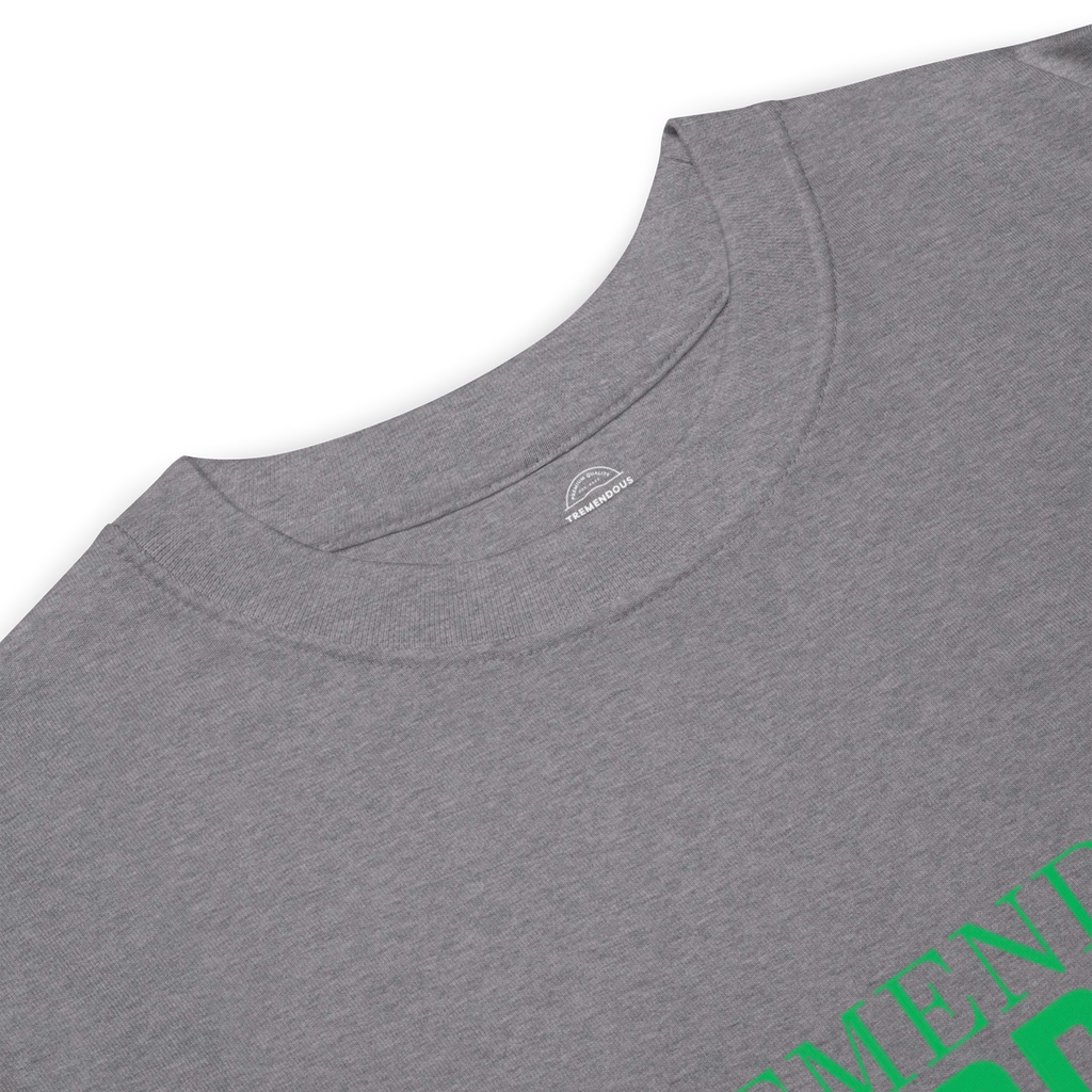 Core Collection Green Text Premium Heavyweight Tee