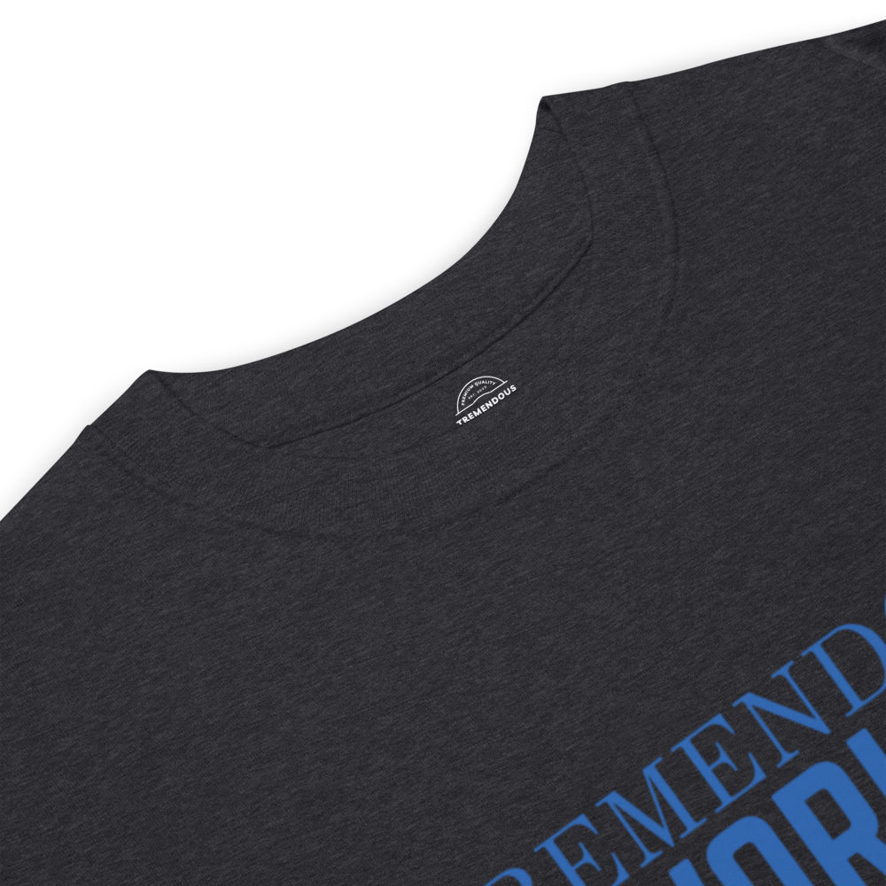 Core Collection Blue Text Premium Heavyweight Tee
