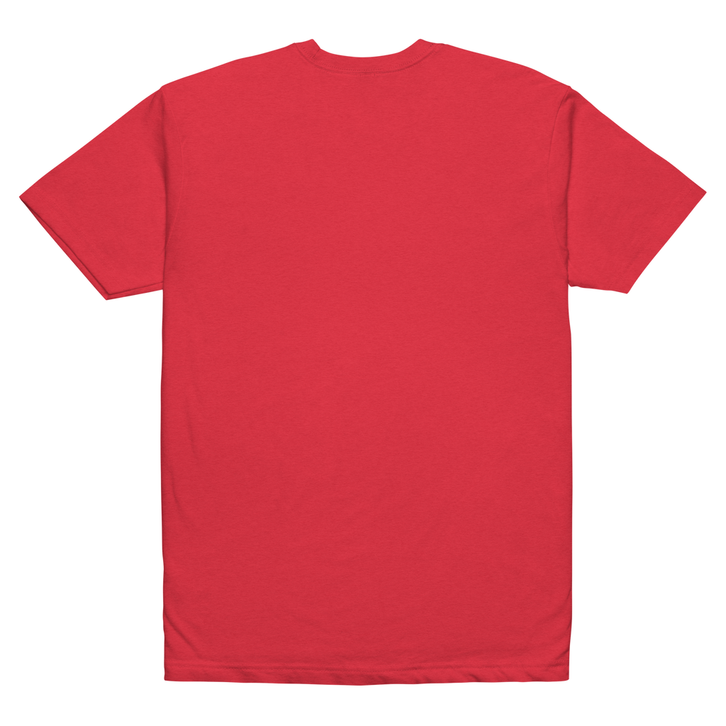 Tremendous World Techno Blue & Purple Text Tee