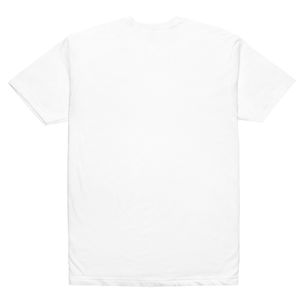 Tremendous World Techno Blue & Purple Text Tee