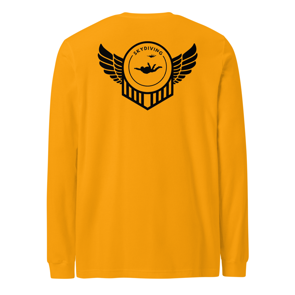 Unisex Long Sleeve Skydiving Tee