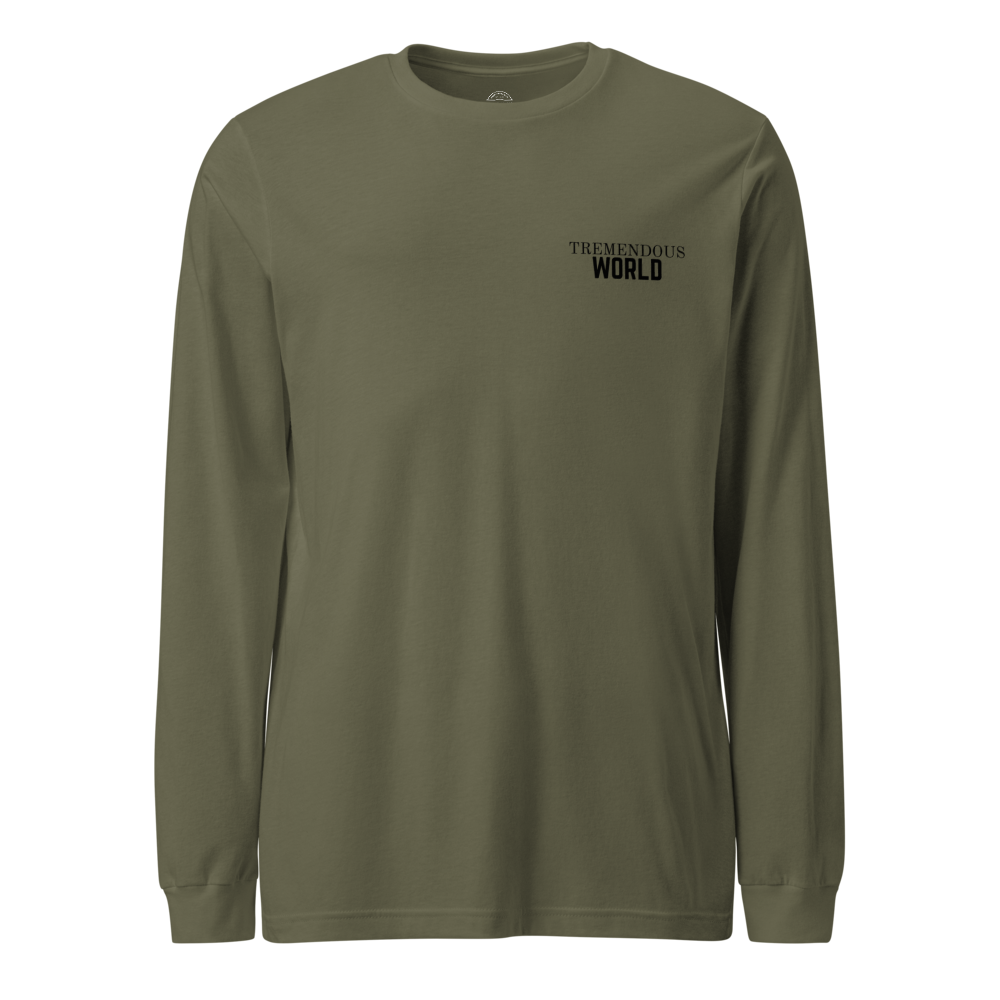 Unisex Long Sleeve Skydiving Tee