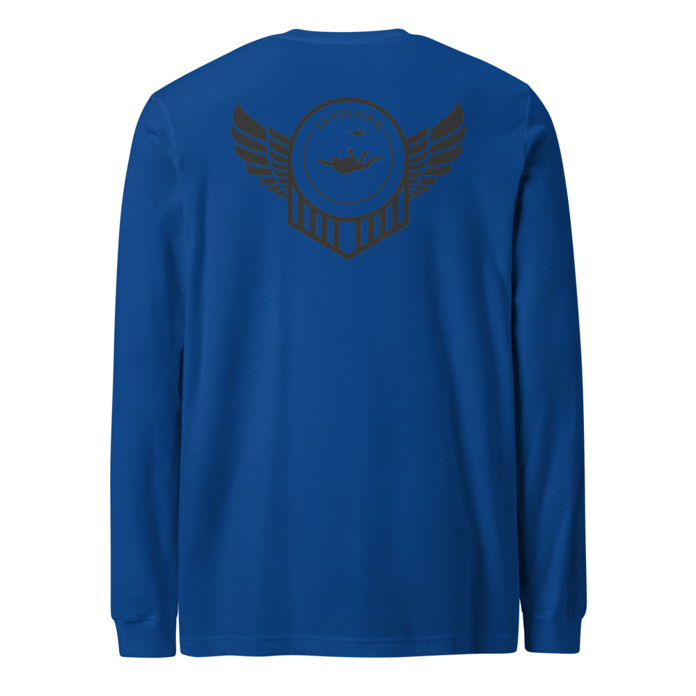 Unisex Long Sleeve Skydiving Tee