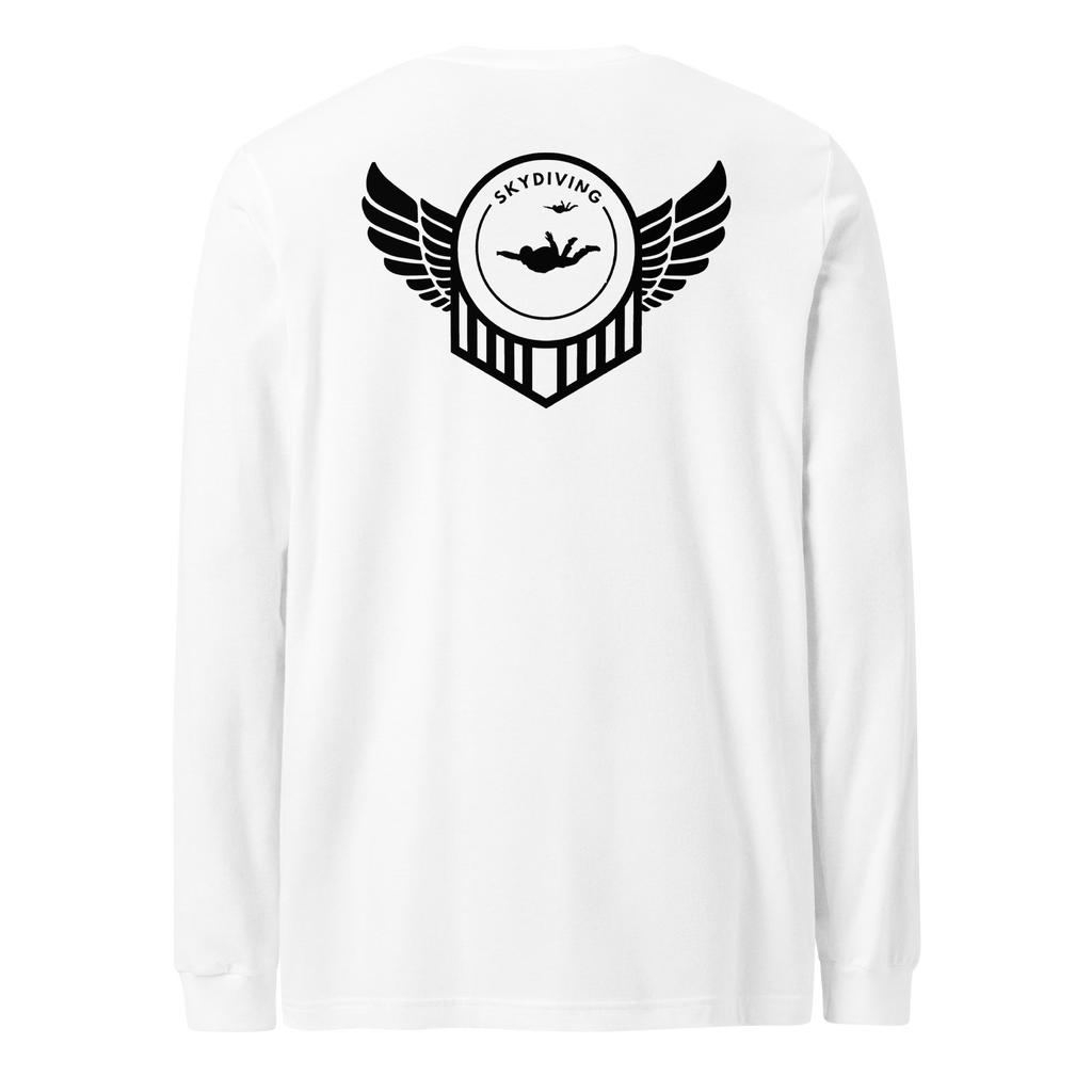 Unisex Long Sleeve Skydiving Tee